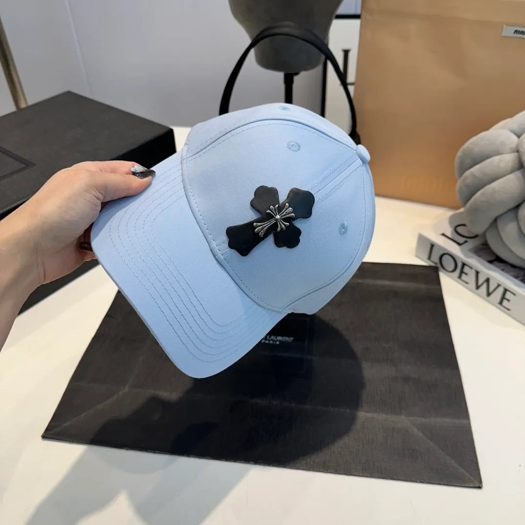 P56 Crow Heart baseball cap, retro peaked cap, head circumference 57.cm